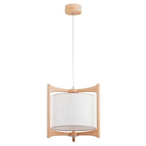 LAMPA WISZĄCA ALFA GALDI ONE DREWNIANA 1xE27 / 61298