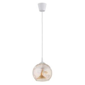 LAMPA WISZĄCA ALFA POLON BIAŁA 1xE27 / 61295