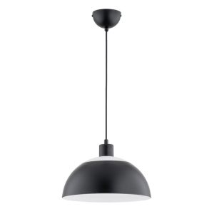 LAMPA WISZĄCA ALFA OKSA CZARNA 1xE27 / 61294