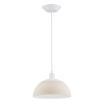 LAMPA WISZĄCA ALFA KEIRA BIAŁA 1xE27  / 61291