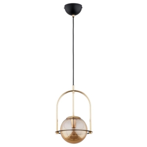 LAMPA WISZĄCA ALFA LERIA PICOLO ZŁOTA 1xE14  / 61284
