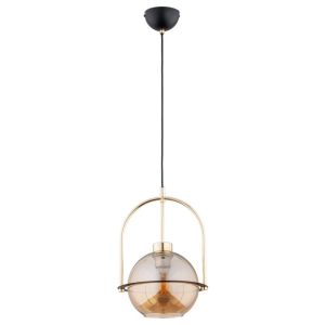 LAMPA WISZĄCA ALFA LERIA ZŁOTA 1xE27 / 61285