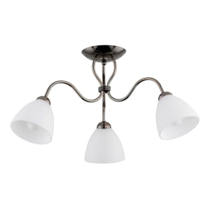 LAMPA SUFITOWA ALFA ARIEL CZARNY CHROM 3xE27 / 62363