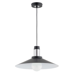 LAMPA WISZĄCA ALFA BOLERO DUO CZARNA 1xE27 / 61279