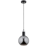 LAMPA WISZĄCA ALFA ADEL CZARNA 1xE27 / 61272