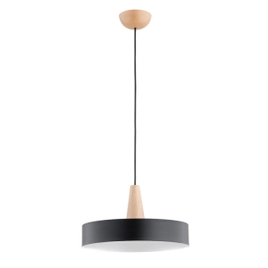 LAMPA WISZĄCA ALFA DAKOTA DREWNIANA 1xE27 / 61263