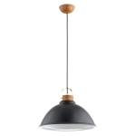 LAMPA WISZĄCA ALFA ALTI DREWNIANA 1xE27 / 61262
