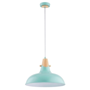 LAMPA WISZĄCA ALFA SOLO MIĘTOWA 1xE27 / 61268