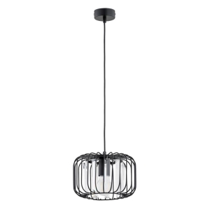 LAMPA WISZĄCA ALFA LEXA CZARNA 1xE27 / 61258