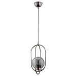 LAMPA WISZĄCA ALFA BINAR CHROM 1xE14 / 61255