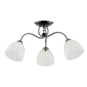 LAMPA SUFITOWA ALFA AMARILLO CZARNY CHROM 3xE27 / 62352