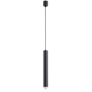 LAMPA WISZĄCA ALFA LATIK CZARNA 1xE14 / 61252