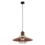 LAMPA WISZĄCA ALFA DOMINO BRĄZOWA 1xE27  / 61250