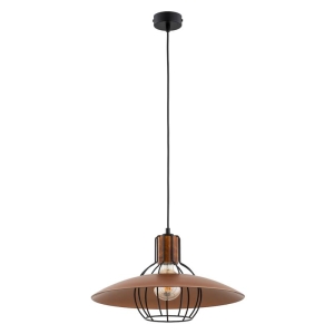 LAMPA WISZĄCA ALFA DOMINO BRĄZOWA 1xE27  / 61250