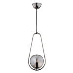 LAMPA WISZĄCA ALFA ELIPSA 150 CHROM 1xE14 / 61248