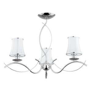 LAMPA SUFITOWA ALFA MONZA ART. CHROM 3xE14 / 62336