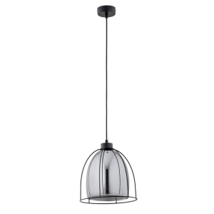 LAMPA WISZĄCA ALFA MARX CZARNA 1xE27 / 61242