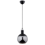 LAMPA WISZĄCA ALFA CELEST CZARNA 1xE27 / 61241