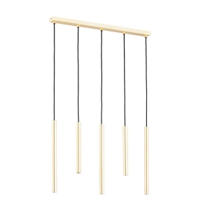 LAMPA WISZĄCA ALFA COLLET ZŁOTA 5xG9 LED / 63161