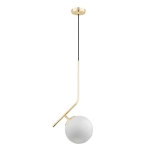 LAMPA WISZĄCA ALFA LIBERTY 200 PRO ZŁOTA 1xE27 / 61229