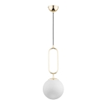 LAMPA WISZĄCA ALFA VAVIL 200 PRO ZŁOTA 1xE27 / 61235