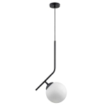 LAMPA WISZĄCA ALFA LIBERTY 200 PRO CZARNO-BIAŁA 1xE27 / 61226