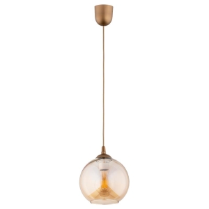 LAMPA WISZĄCA ALFA TIPI 200 ZŁOTA 1xE27 / 61217