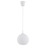 LAMPA WISZĄCA ALFA TIPI 200 BIAŁA 1xE27 / 61220