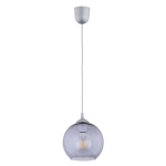 LAMPA WISZĄCA ALFA TIPI 200 GRAFITOWA 1xE27 / 61218