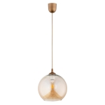 LAMPA WISZĄCA ALFA TIPI 250 ZŁOTA 1xE27 / 61221
