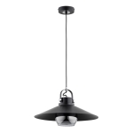 LAMPA WISZĄCA ALFA TIZEN CZARNA 1xE27 / 61213