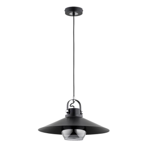 LAMPA WISZĄCA ALFA TIZEN CZARNA 1xE27 / 61213