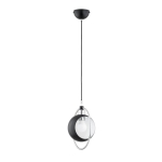 LAMPA WISZĄCA ALFA OLIMPIA CZARNA 1xE27 / 61206