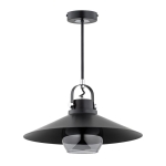 LAMPA WISZĄCA ALFA TIZEN PRO CZARNA 1xE27 / 61214