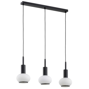 LAMPA WISZĄCA ALFA ZEBRA CZARNO-BIAŁA 3xE14 / 62309