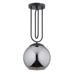 LAMPA SUFITOWA ALFA RITA CZARNA 1xE27 / 61193