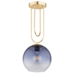 LAMPA SUFITOWA ALFA ŻANET GRAFITOWA 1xE27 / 61189