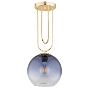 LAMPA SUFITOWA ALFA ŻANET GRAFITOWA 1xE27 / 61189