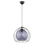 LAMPA WISZĄCA ALFA AVANGO CZARNA 1xE27  / 61172