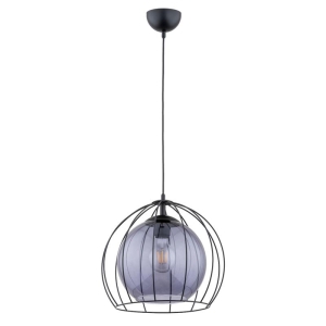 LAMPA WISZĄCA ALFA AVANGO CZARNA 1xE27  / 61172