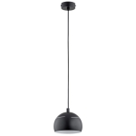 LAMPA WISZĄCA ALFA PLUS CZARNA 1xE14 / 61168