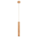 LAMPA WISZĄCA ALFA ANAID RUSTIKAL DREWNIANA 1xGU10 LED  / 61162