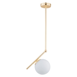 LAMPA SUFITOWA ALFA LIBERTY ZŁOTA 1xE14 / 61124