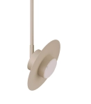LAMPA WISZĄCA CHARLIE S ciepły beż 41766 ruchomy