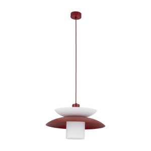 VERADO BURGUND 1 LAMPA WISZĄCA