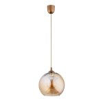 LAMPA WISZĄCA ALFA FLESZ 250 ZŁOTA 1xE27 / 61100