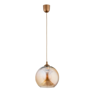 LAMPA WISZĄCA ALFA FLESZ 250 ZŁOTA 1xE27 / 61100