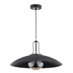 LAMPA WISZĄCA ALFA AURUS CZARNA 1xE14 / 60969
