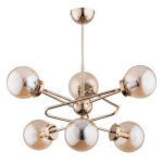 LAMPA SUFITOWA ALFA RITO ZŁOTA 6xE14 / 63047