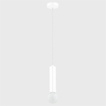 LAMPA WISZĄCA ALFA JAZZ BIAŁA 1xE27 / 60914
